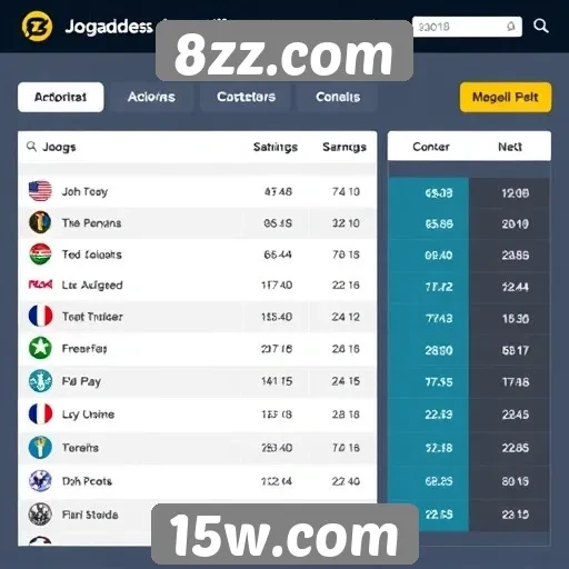 Estatísticas de jogadores ativos em 8zz.com
